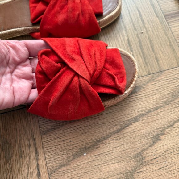 Louise et Cie Red Sandal - Size 10 - Picture 4 of 4